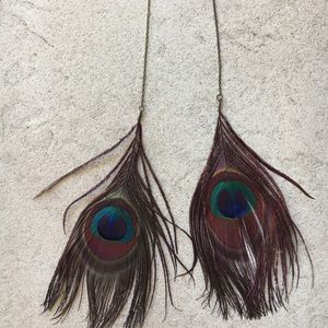 Peacock Style Earrings